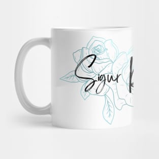 Sigur Ros blue rose Mug